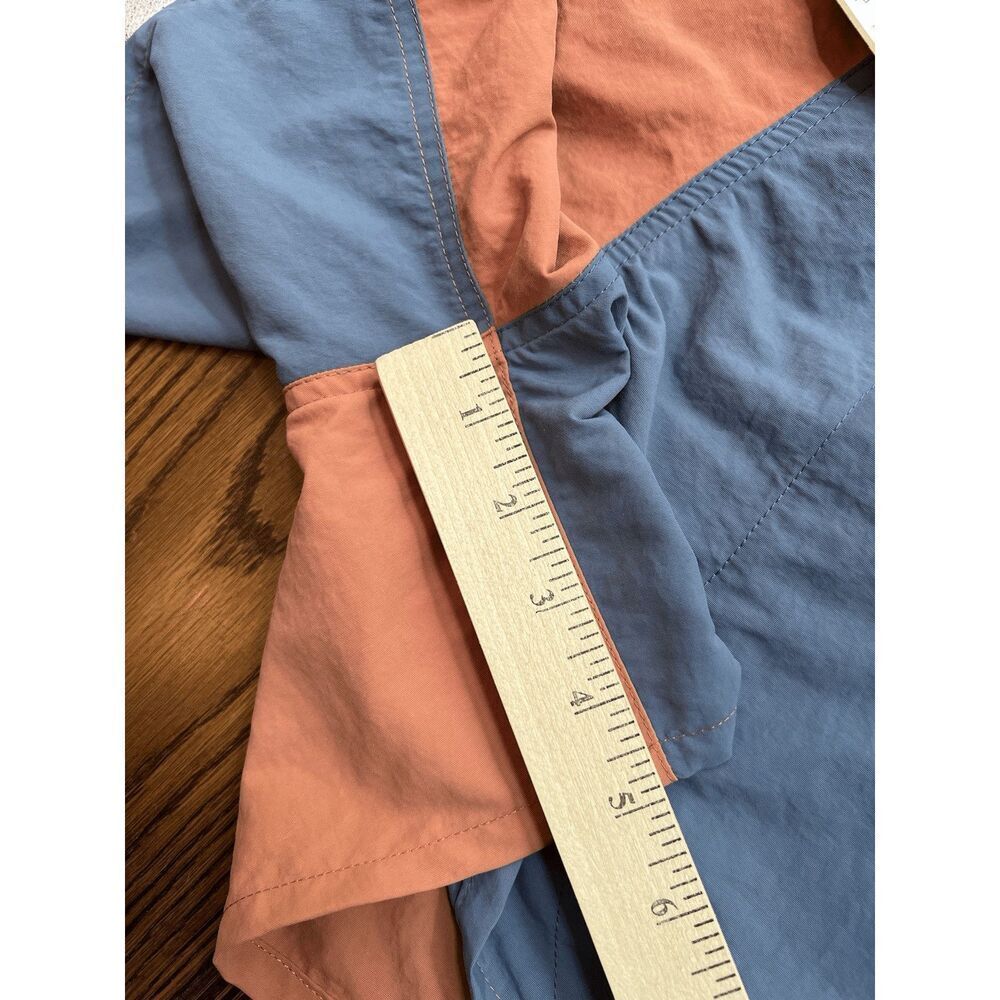 Patagonia Men’s 5” Baggies Shorts Peace Patch Utility Blue NWT Medium - Picture 5 of 6